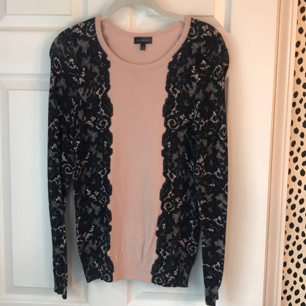 The Limited Blush Sweater